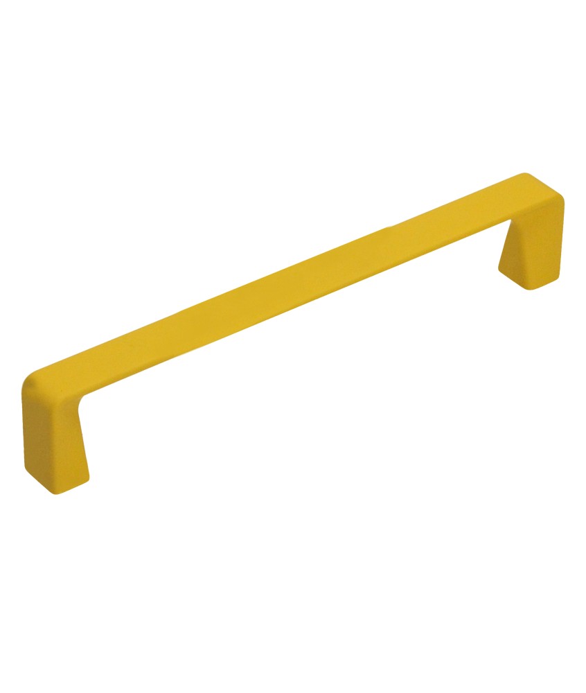Uchwyt UU52, Soft Touch - żółty, 160mm