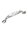 Uchwyt UP19, nikiel patynowany, porcelana WHT-12, 96mm