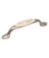 Uchwyt UP19, nikiel patnowany, porcelana MLK-3, 96mm