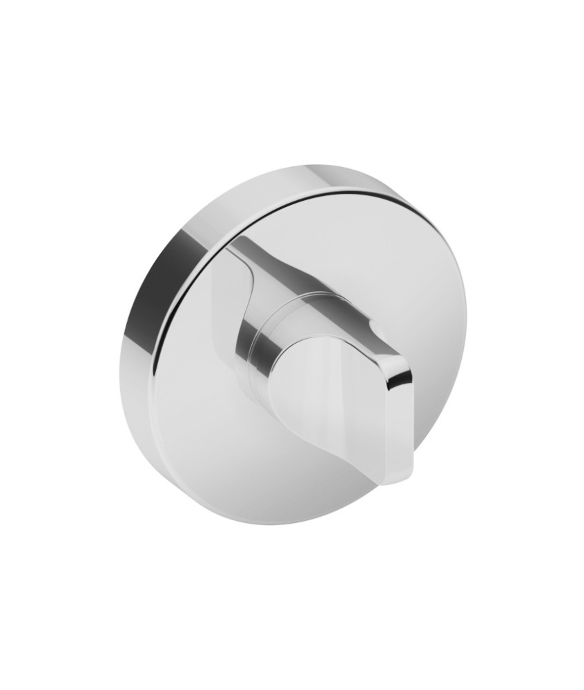 Szyld dolny PLT26-WC, chrom połysk, okrągły