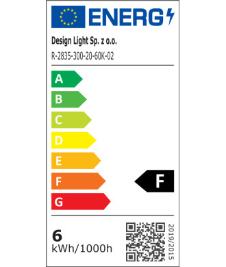 Taśma Premium 60 LED/m typ 2835 IP20, rolka 5m, barwa biała ciepła