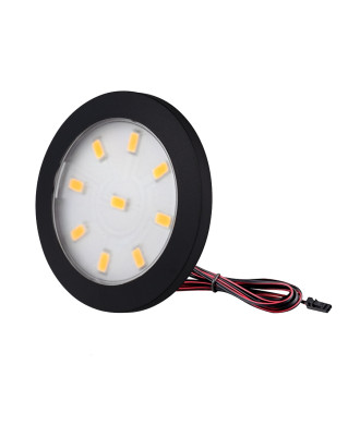 Oprawa nawierzchniowa LED, ORBIT XL, 3W, czarny, barwa biała zimna