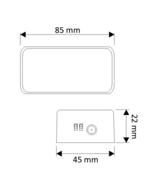 Sterownik RF LED MONO 4-strefowy, bez pilot