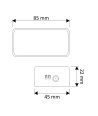 Sterownik RF LED MONO 4-strefowy, bez pilot