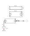 Układ zasilający do LED 12V DC 12W z wyłącznikiem PC1