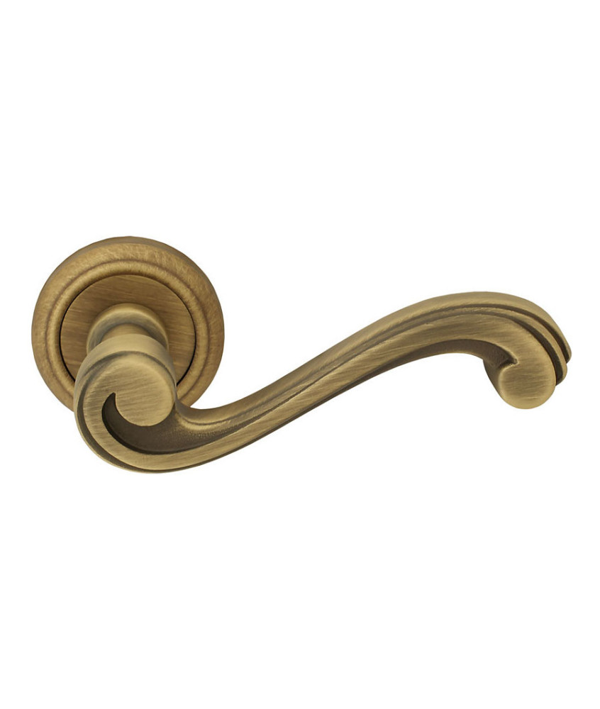 Klamka Verdi VE-M03, Oberto, szyld okrągły, antyczny Klamka Verdi VE-M03, Oberto, szyld okrągły, antyczny