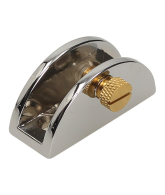 Mocowanie półki szklanej MP01, chrom połysk