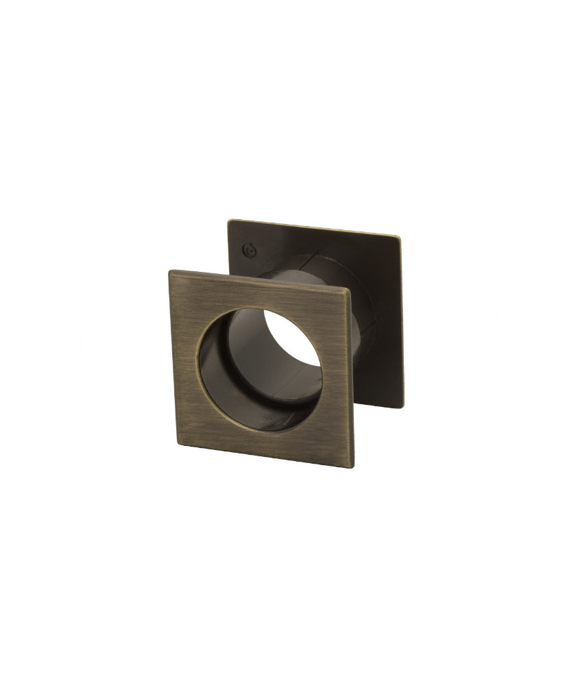 Tuleja wentylacyjna TW01, kwadratowa, złoty antyczny