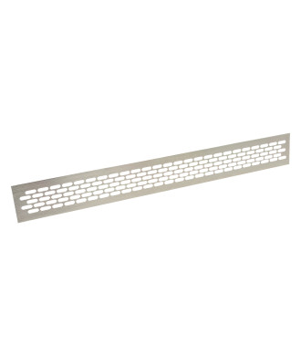 Kratka wentylacyjna EA10, wys. 60mm, dł. 480mm, inox