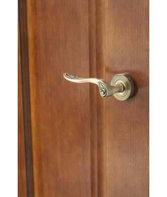 Klamka DH20, Fiamma, szyld okrągły, złoty antyczny