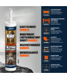 Klej uniwersalny MAMUT GLUE elastyczny montażowy BOSTIK, 290ml