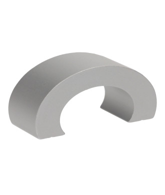Uchwyt UA91, naturalne aluminium, 32mm