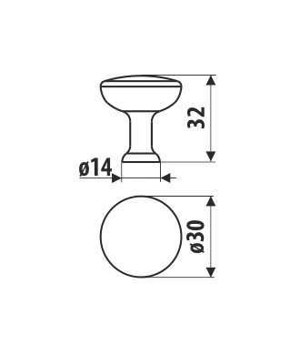 Gałka GU11, kaszmir