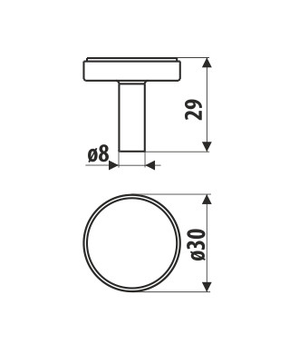 Gałka GU18, kaszmir