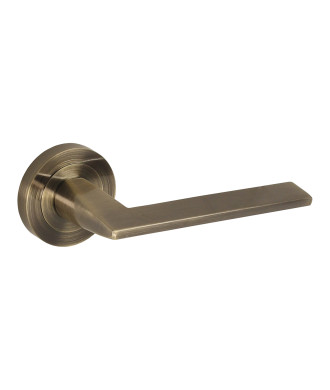 Klamka DH99, Discreto, Basic Line, szyld okrągły, złoty antyczny